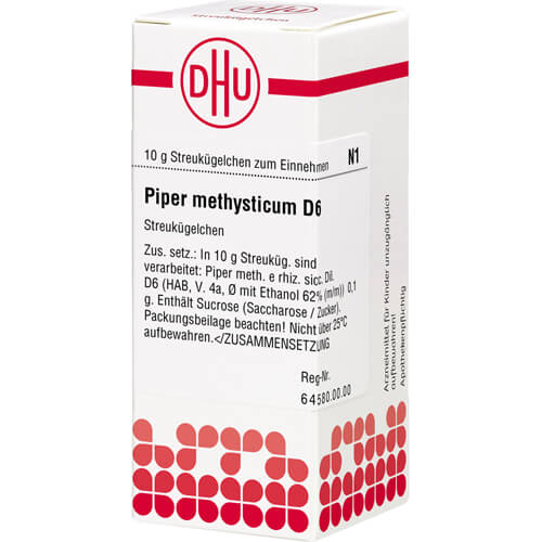 PIPER METHYSTICUM D 6 Globuli