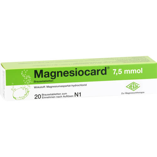 MAGNESIOCARD 7,5 mmol Brausetabletten