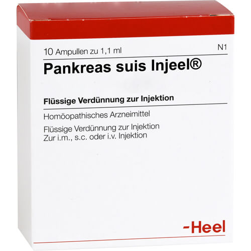 PANKREAS SUIS Injeel Ampullen