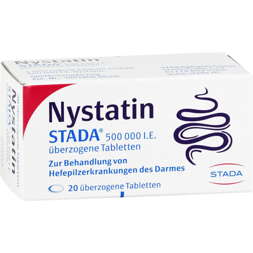 NYSTATIN STADA 500.000 I.E. überzogene Tab.