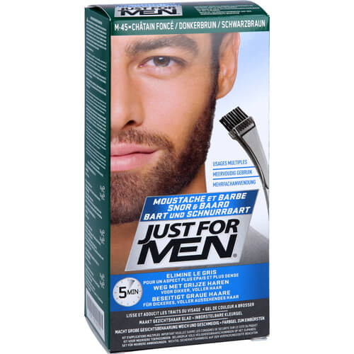 JUST for men Brush in Color Gel schwarzbraun