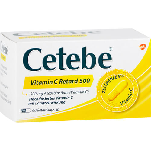 CETEBE Vitamin C Retardkapseln 500 mg