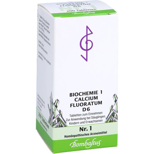 BIOCHEMIE 1 Calcium fluoratum D 6 Tabletten