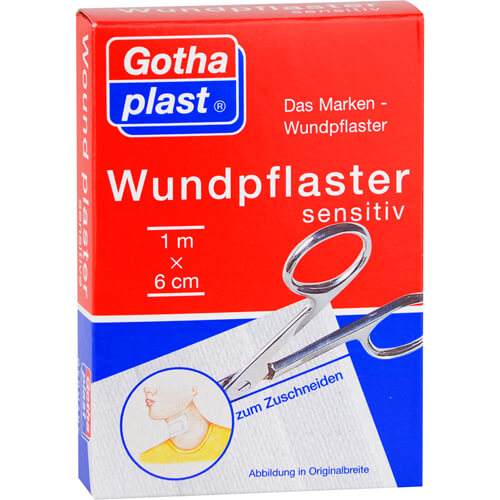 GOTHAPLAST Wundpfl.sensitiv 6 cmx1 m geschnitten