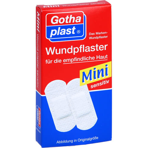 GOTHAPLAST Wundpfl.Mini sensitiv 1,7x4 cm