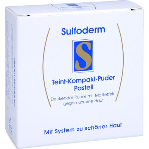 SULFODERM S Teint Kompakt Puder pastell