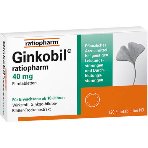 GINKOBIL-ratiopharm 40 mg Filmtabletten