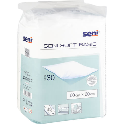 SENI Soft Basic Bettschutzunterlage 60x60 cm