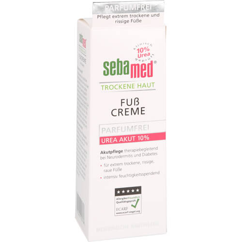 SEBAMED Trockene Haut Fußcreme Urea10% parfümfrei