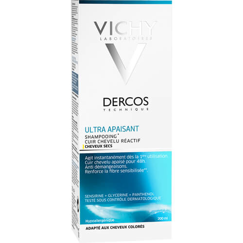 VICHY DERCOS ultra-sensitiv Shampoo trock.Kopfhaut