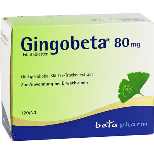 GINGOBETA 80 mg Filmtabletten