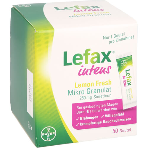 LEFAX intens Lemon Fresh Mikro Granul.250 mg Sim.