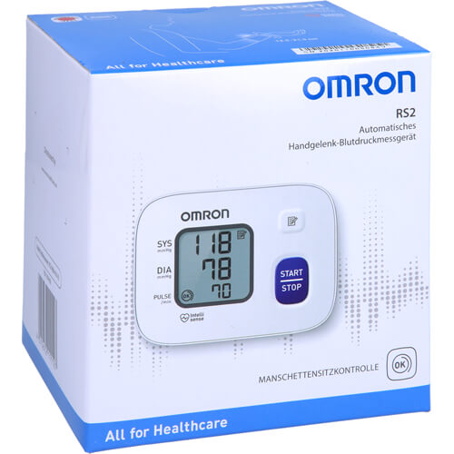 OMRON RS2 Handgelenk Blutdruckmessgerät HEM-6161-D