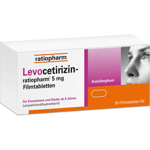 LEVOCETIRIZIN-ratiopharm 5 mg Filmtabletten