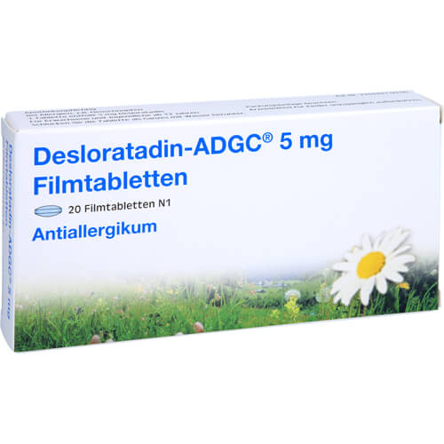 DESLORATADIN ADGC 5 mg Filmtabletten