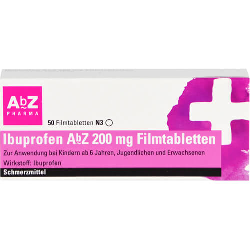 IBUPROFEN AbZ 200 mg Filmtabletten