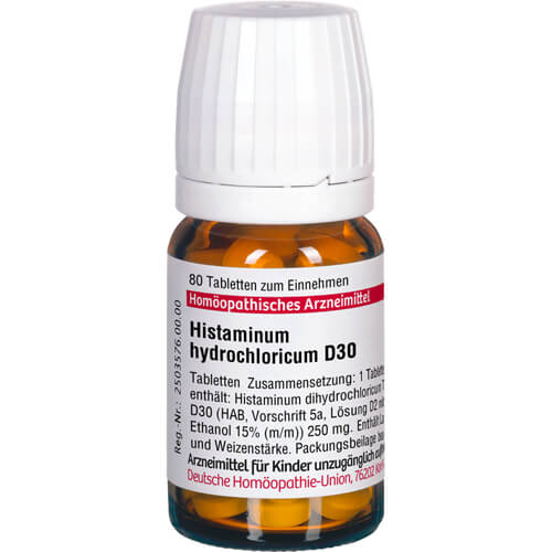 HISTAMINUM hydrochloricum D 30 Tabletten