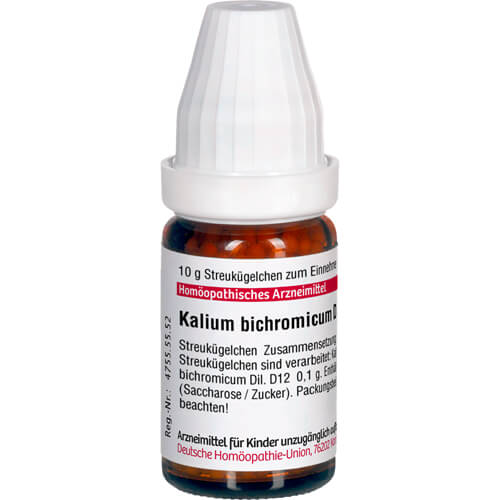 KALIUM BICHROMICUM D 12 Globuli