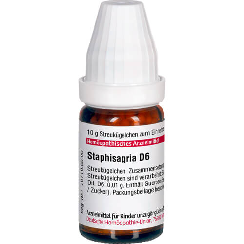 STAPHISAGRIA D 6 Globuli