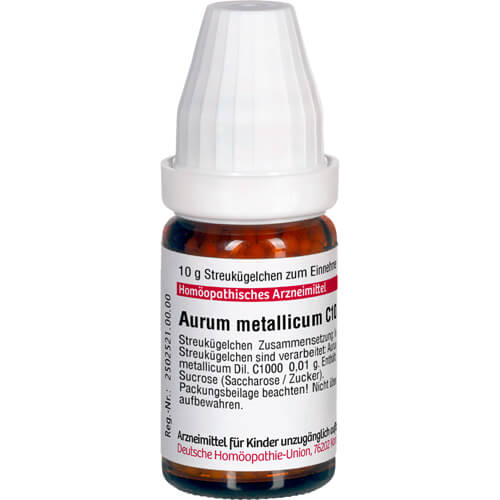 AURUM METALLICUM C 1000 Globuli