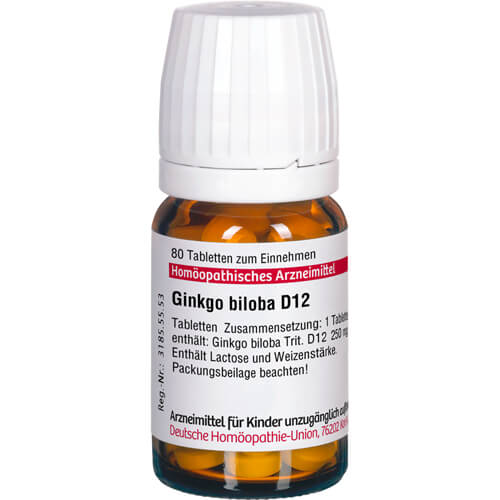 GINKGO BILOBA D 12 Tabletten