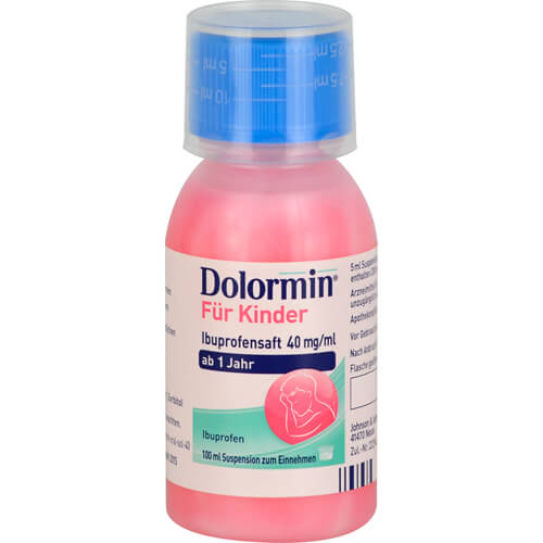 DOLORMIN für Kinder Ibuprofensaft 40 mg/ml Susp.