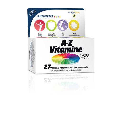 PHARMAVITAL A-Z Vitamine+Lutein+Q10 Tabletten