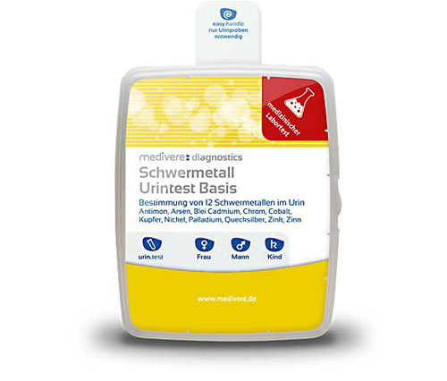 SCHWERMETALL Urintest Plus