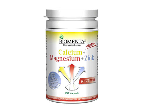 BIOMENTA Calcium+Magnesium+Zink 2-Monatskur Kaps.