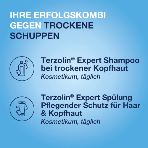 TERZOLIN Expert Shampoo bei trockener Kopfhaut