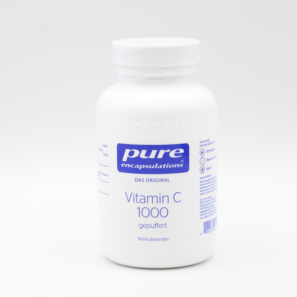 PURE ENCAPSULATIONS Vitamin C 1000 gepuffert Kaps.