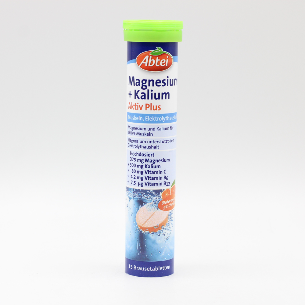 ABTEI Magnesium+Kalium Aktiv Plus Brausetabletten