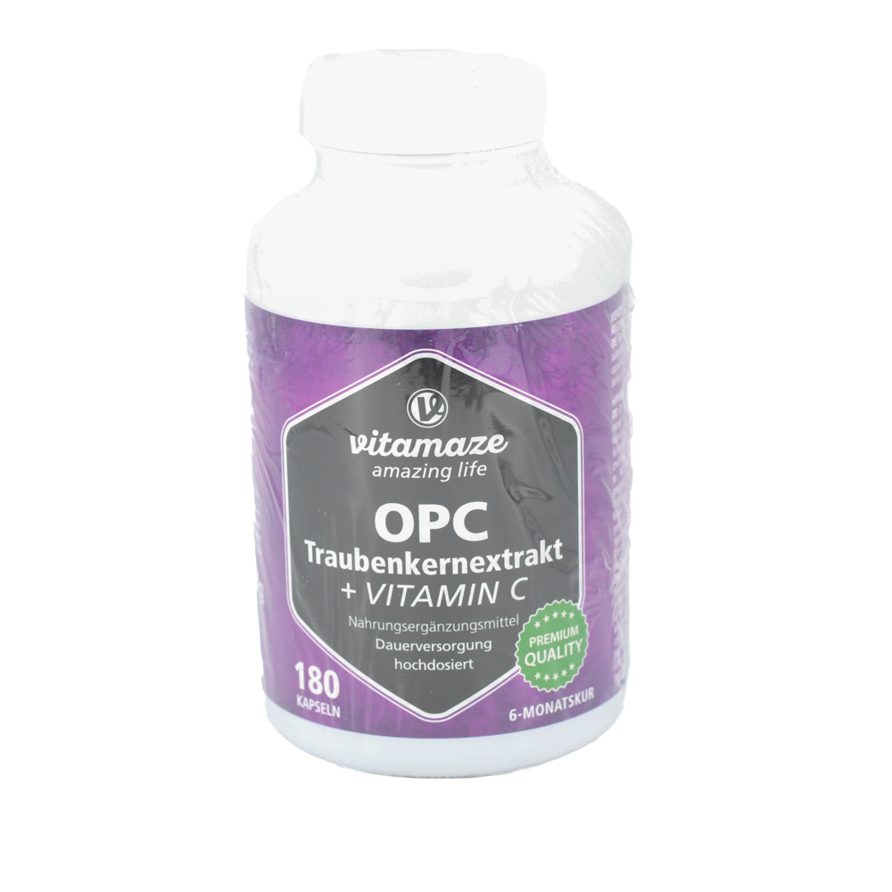 OPC TRAUBENKERNEXTRAKT hochdosiert+Vitamin C Kaps.