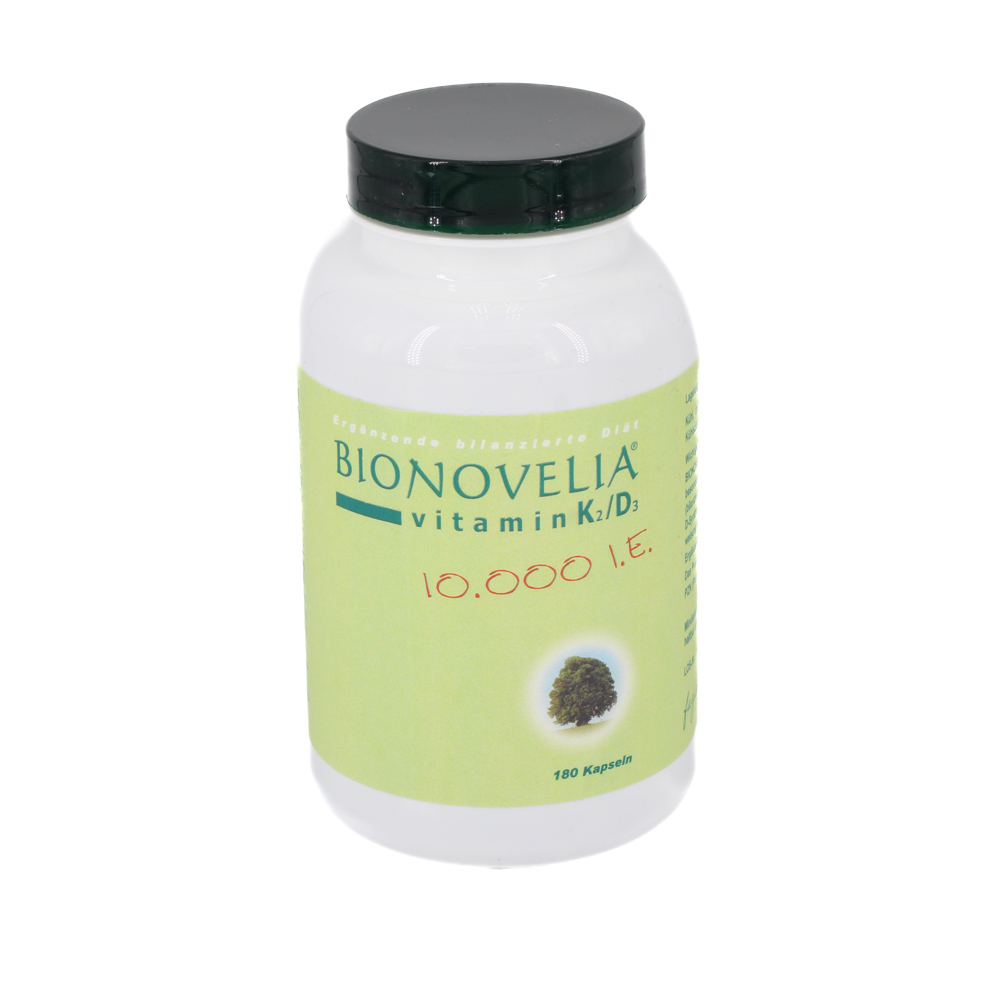 BIONOVELIA vitamin K2/D3 10.000 I.E. Kapseln