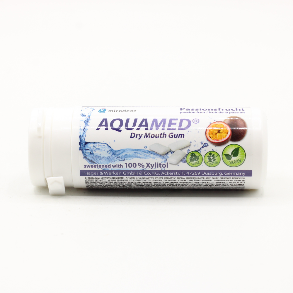 MIRADENT Aquamed Mundtrockenheit Kaugummi