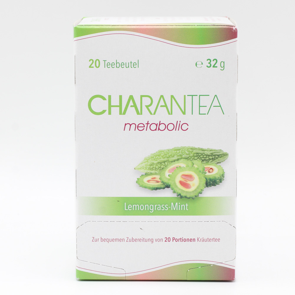 CHARANTEA metabolic Lemon/Mint Filterbeutel