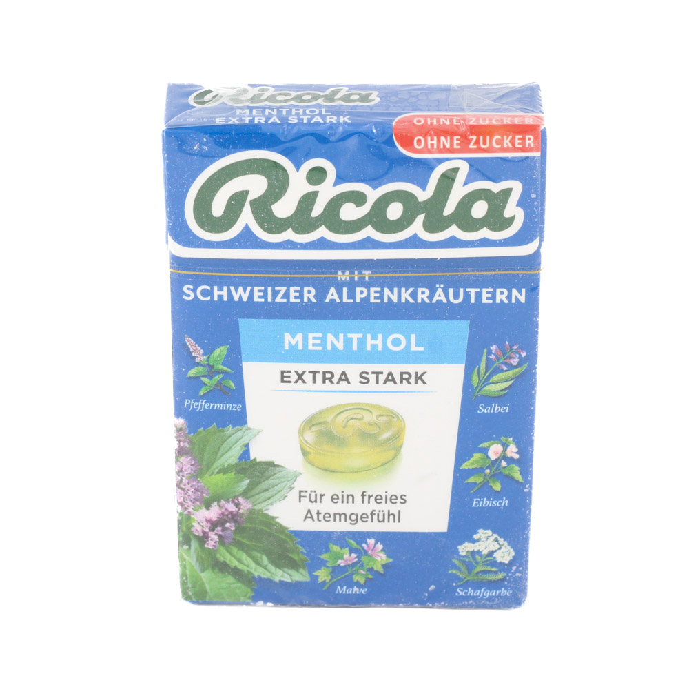 RICOLA o.Z.Box Menthol extra stark Bonbons