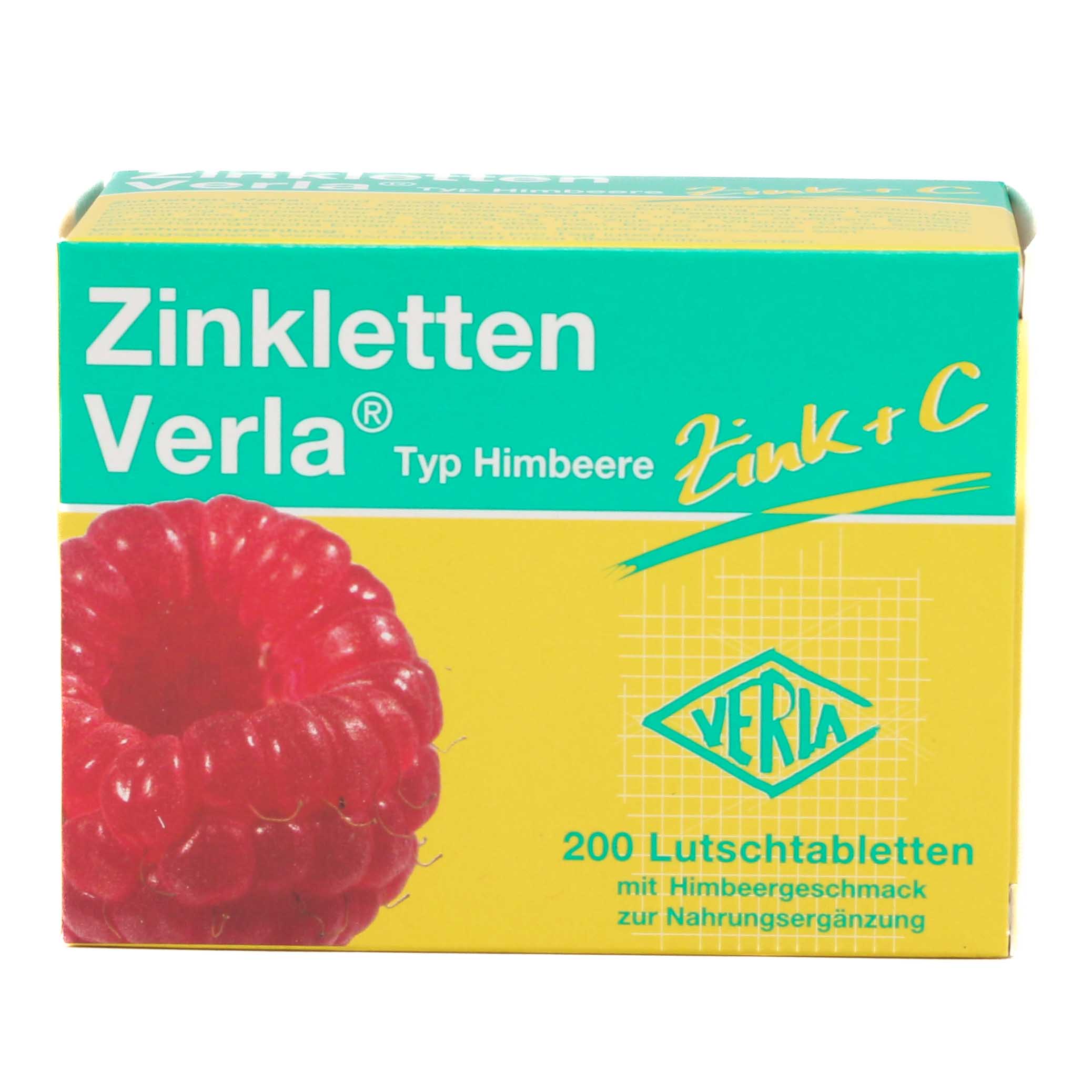 ZINKLETTEN Verla Himbeere Lutschtabletten