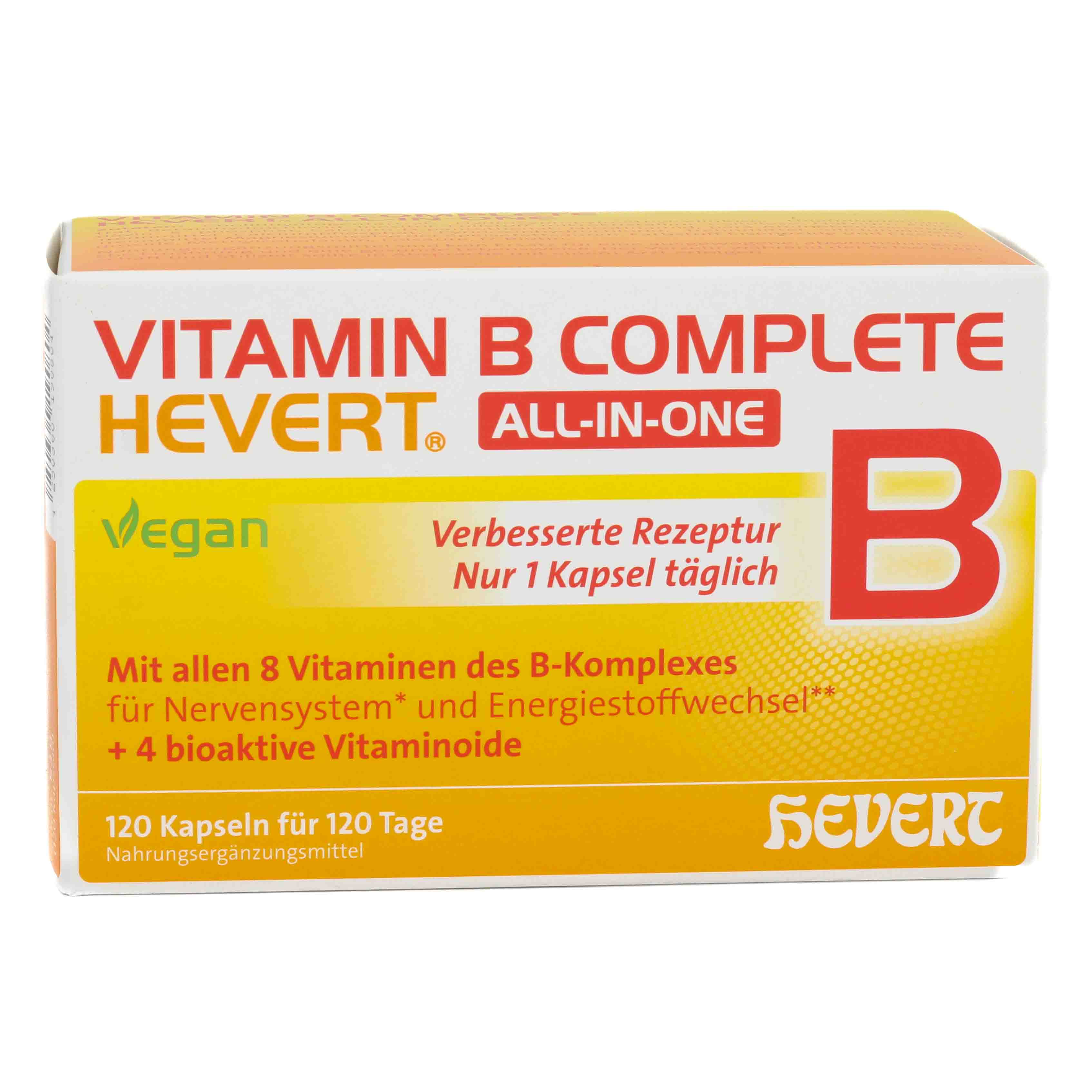 VITAMIN B COMPLETE Hevert all-in-one Kapseln