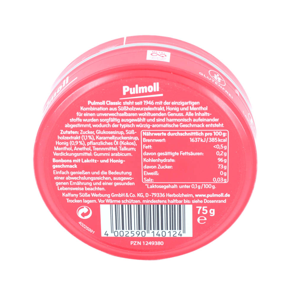 PULMOLL Classic Bonbons