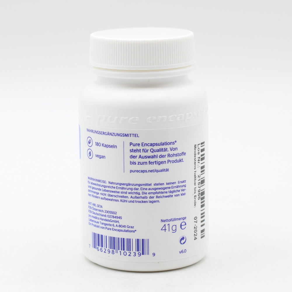 PURE ENCAPSULATIONS Selen Selenmethionin Kapseln