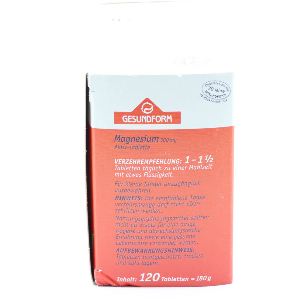 GESUNDFORM Magnesium 300 Filmtabletten