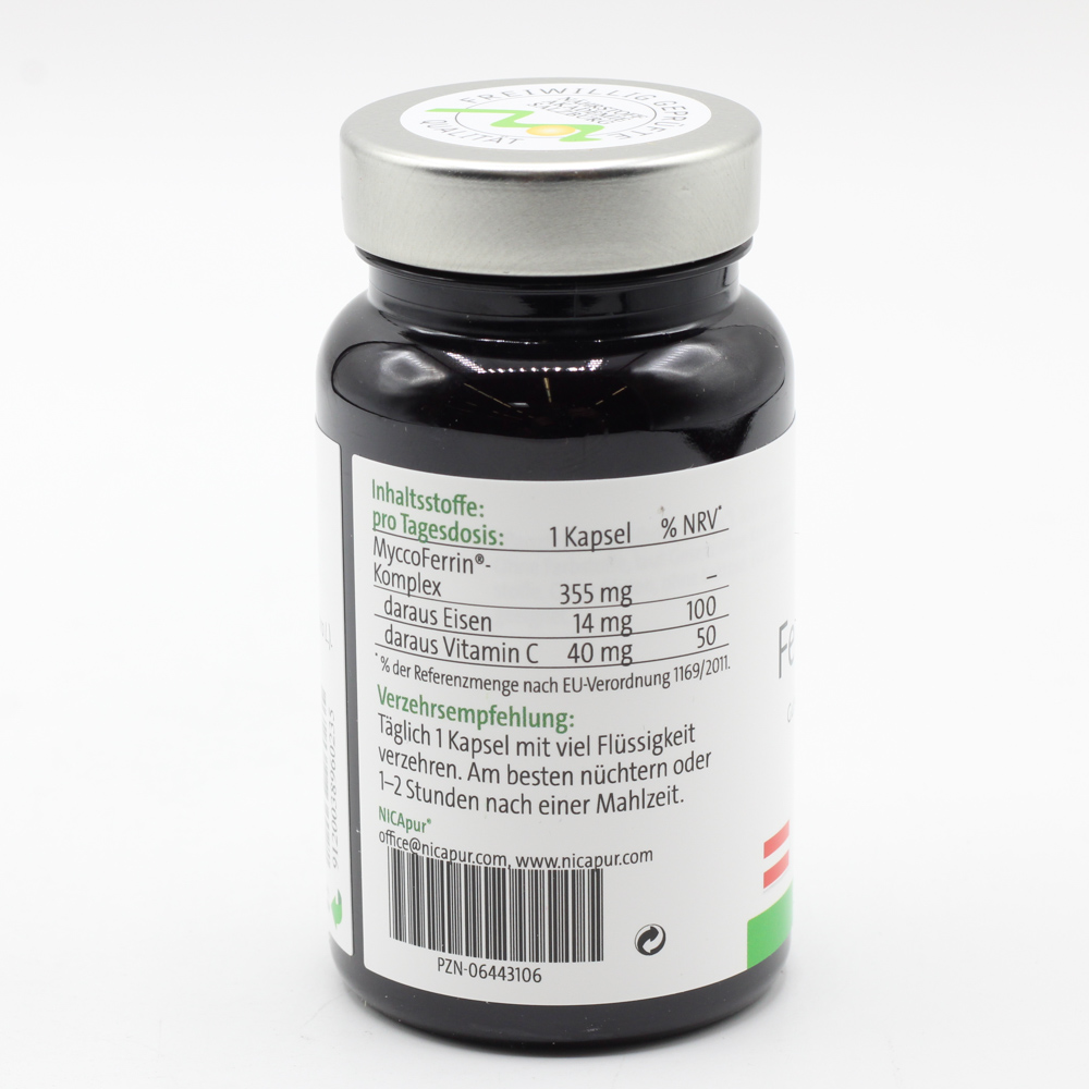 NICAPUR Ferroverde 14 Kapseln