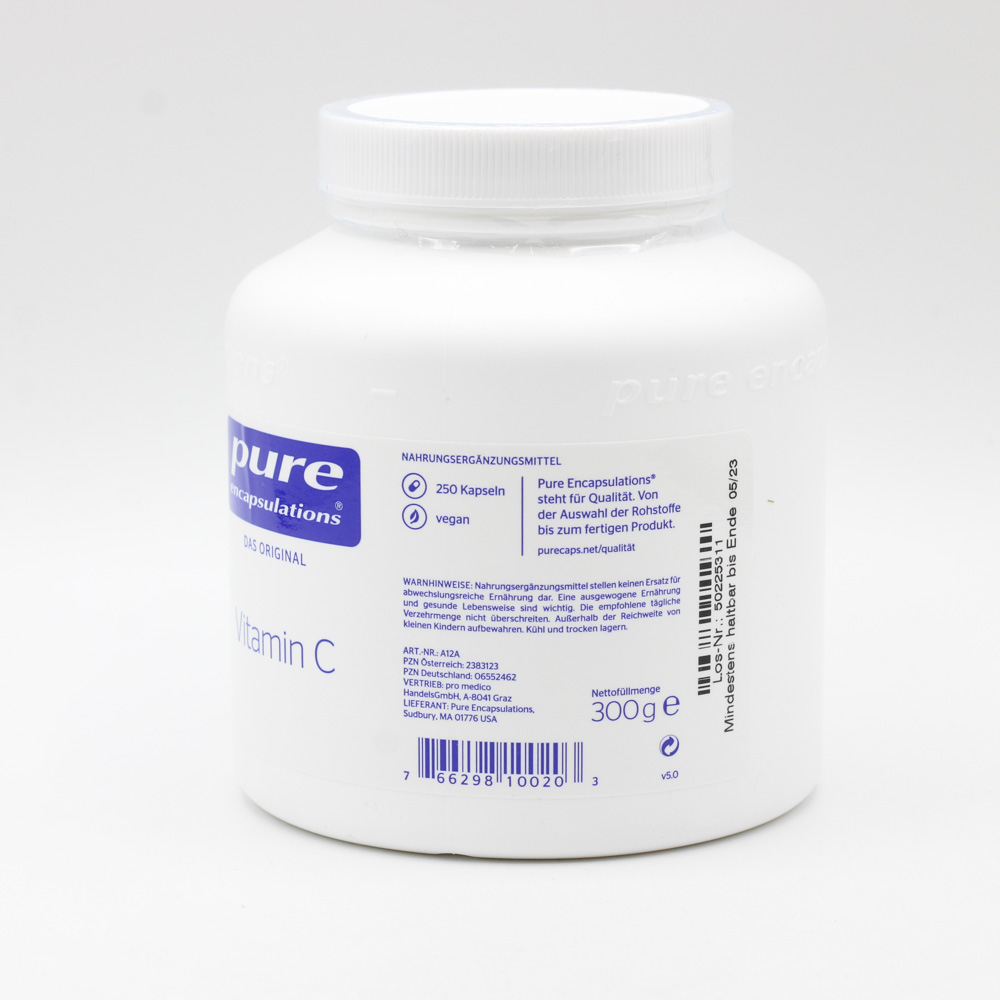 PURE ENCAPSULATIONS Vitamin C Kapseln