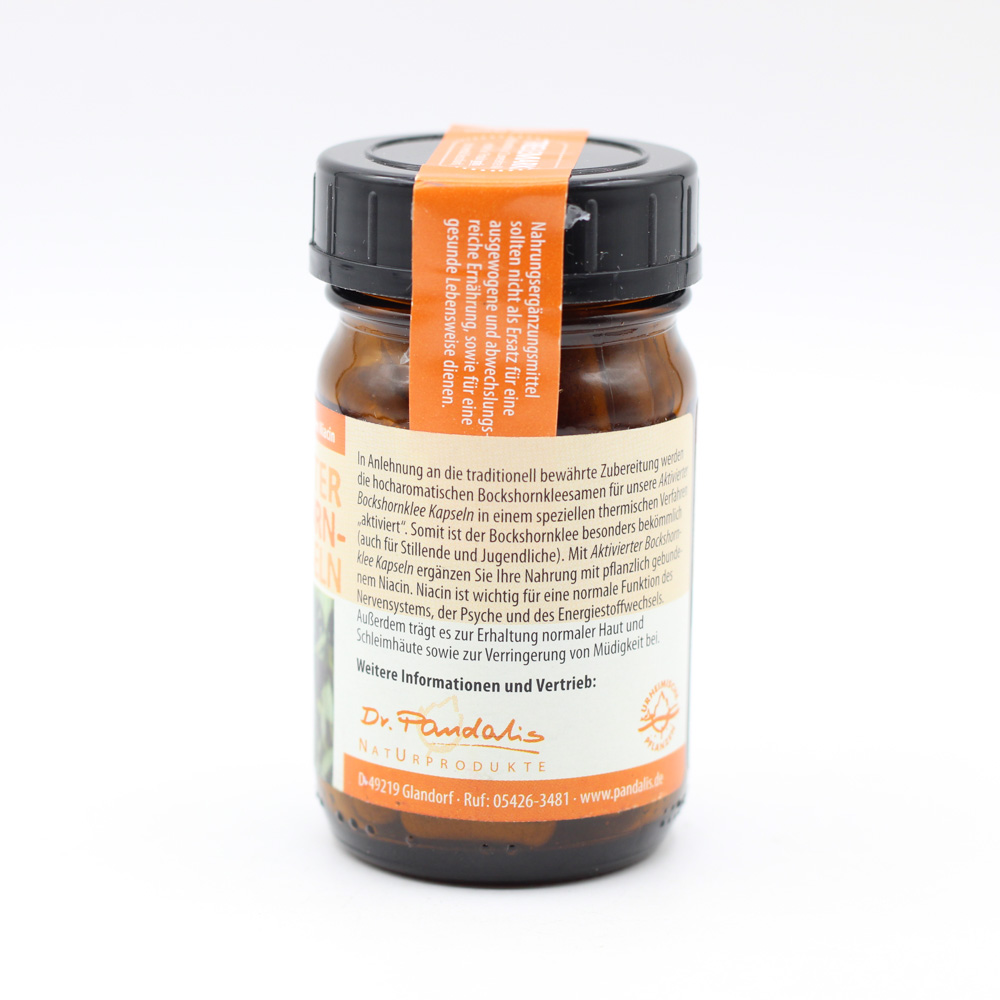 BOCKSHORNKLEE AKTIVIERT Dr.Pandalis Kapseln