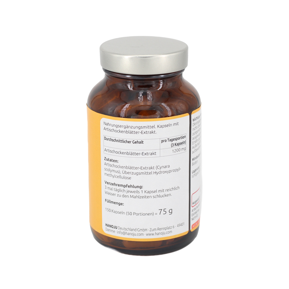 ARTISCHOCKEN EXTRAKT 400 mg Kapseln