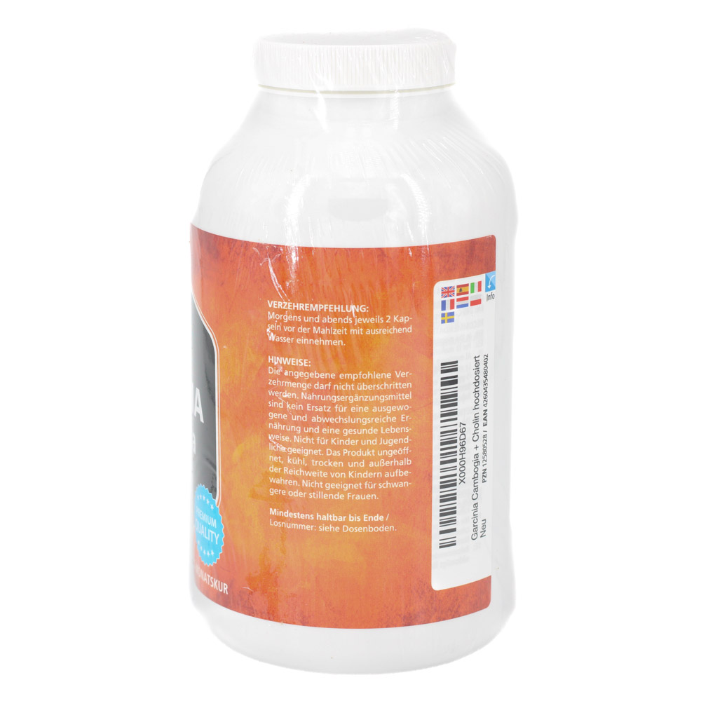 GARCINIA CAMBOGIA+Cholin Kapseln