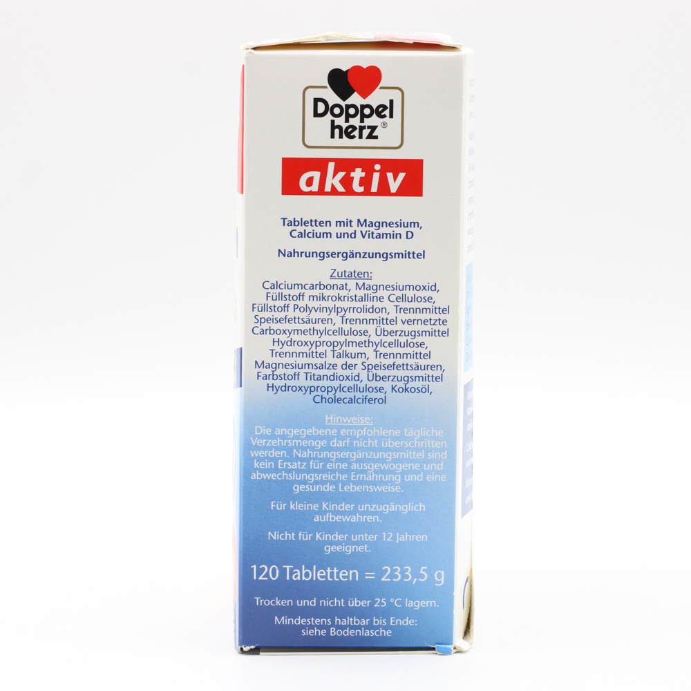 DOPPELHERZ Magnesium+Calcium+D3 Tabletten