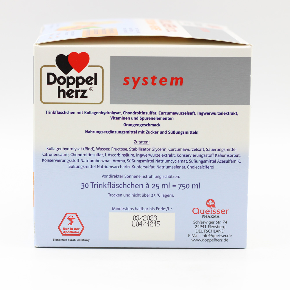 DOPPELHERZ Kollagen 11.000 Curcuma+Ingw.system TRA