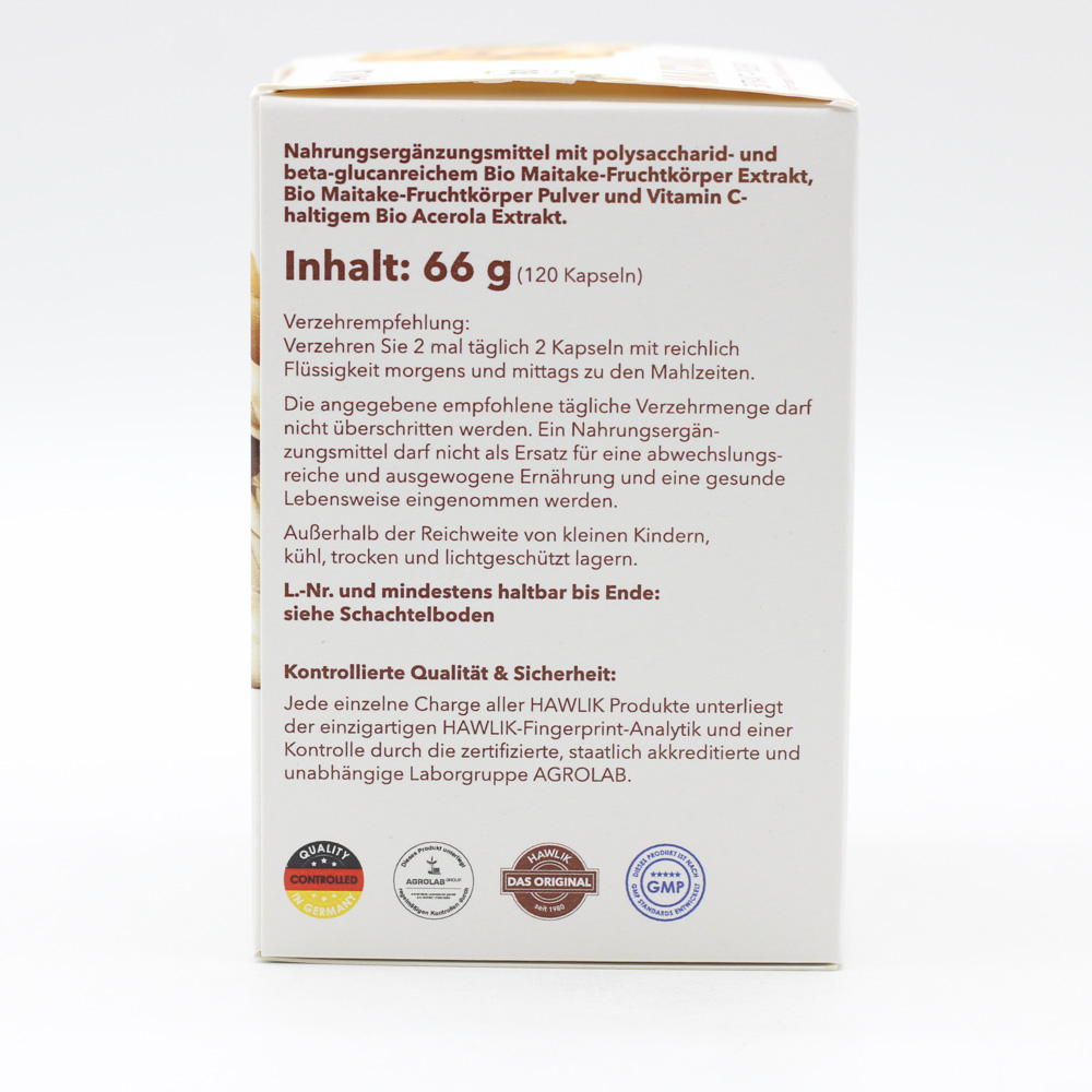 BIO MAITAKE Extrakt+Pulver Kapseln